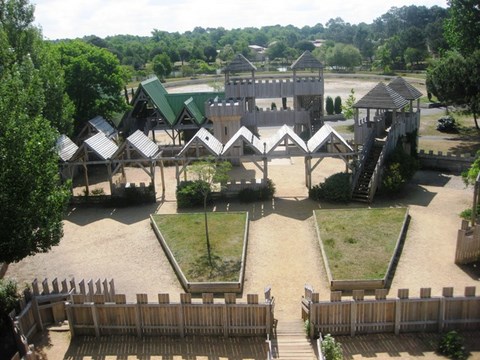 château fort de l'île aux enfant hourtin