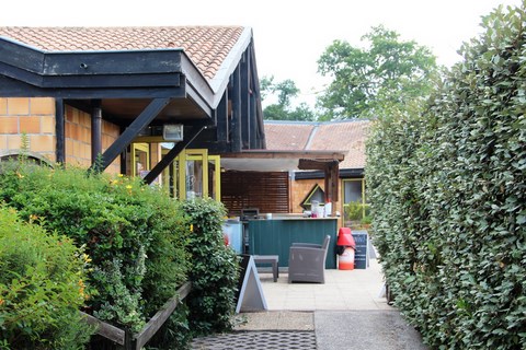 entrance of the swimming-pool