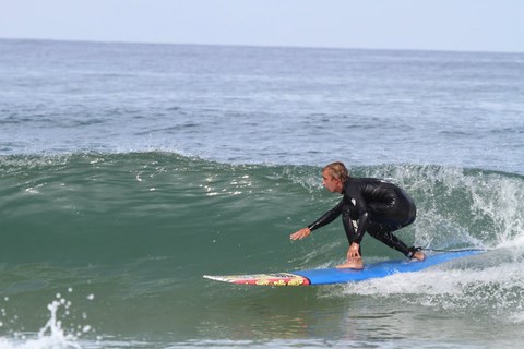 surf sur l'océan hourtin